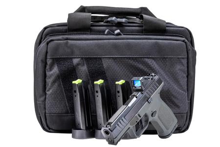 RM1C 9MM GRAY 4 IN BBL VIRIDIAN RFX11 GREEN DOT 5 MAGS SAVIOR BAG