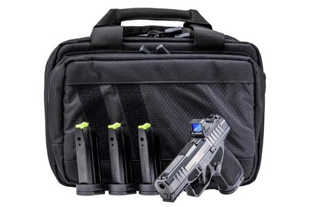 RM1S 9MM BLACK 4 VIRIDIAN RFX11 GREEN DOT 4 MAGS SAVIOR BAG