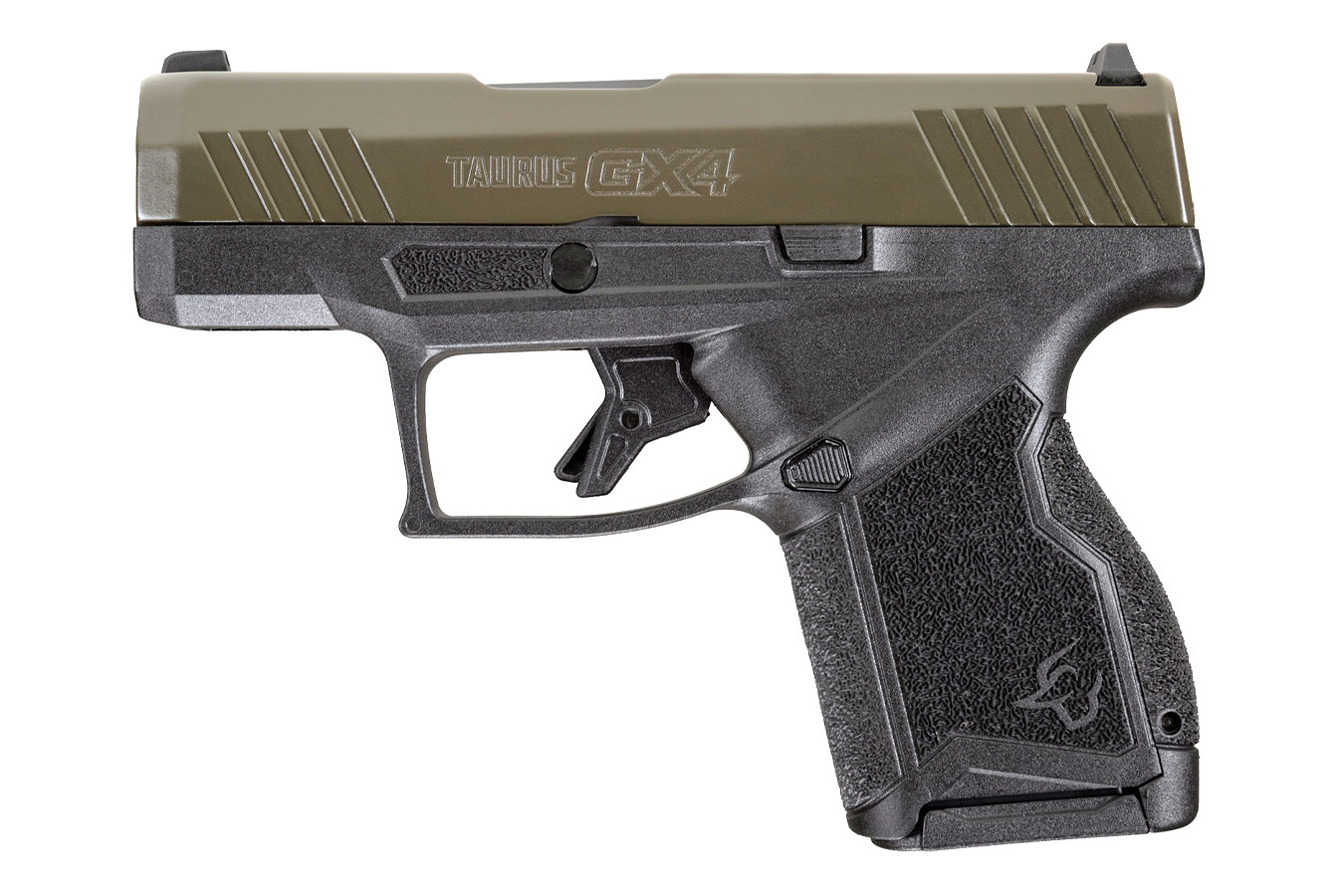 Taurus GX4 9mm Micro Compact Pistol with OD Green Cerakote Slide
