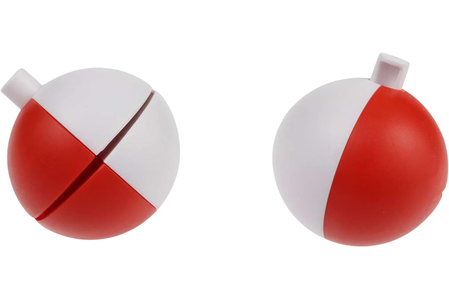 Ezon Bobber 1.5 Inch 2 Pack Bobber Red White