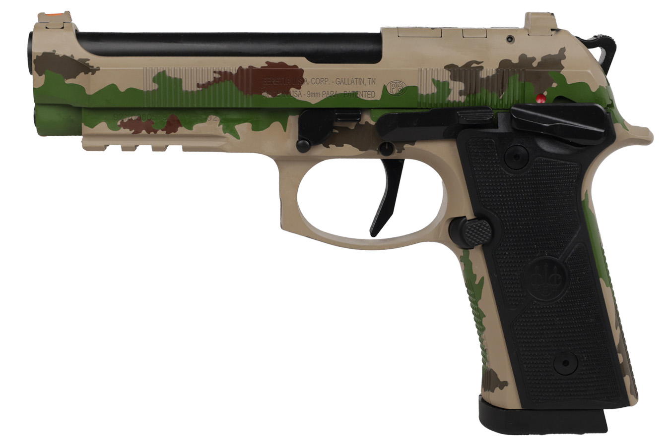 Beretta 92XI Combat 9mm Limited Edition Howe Arms American Combat Series Pistol with Vegetato Cerakote Finish