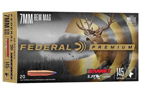 7MM REM MAG 145GR BARNES LRX 