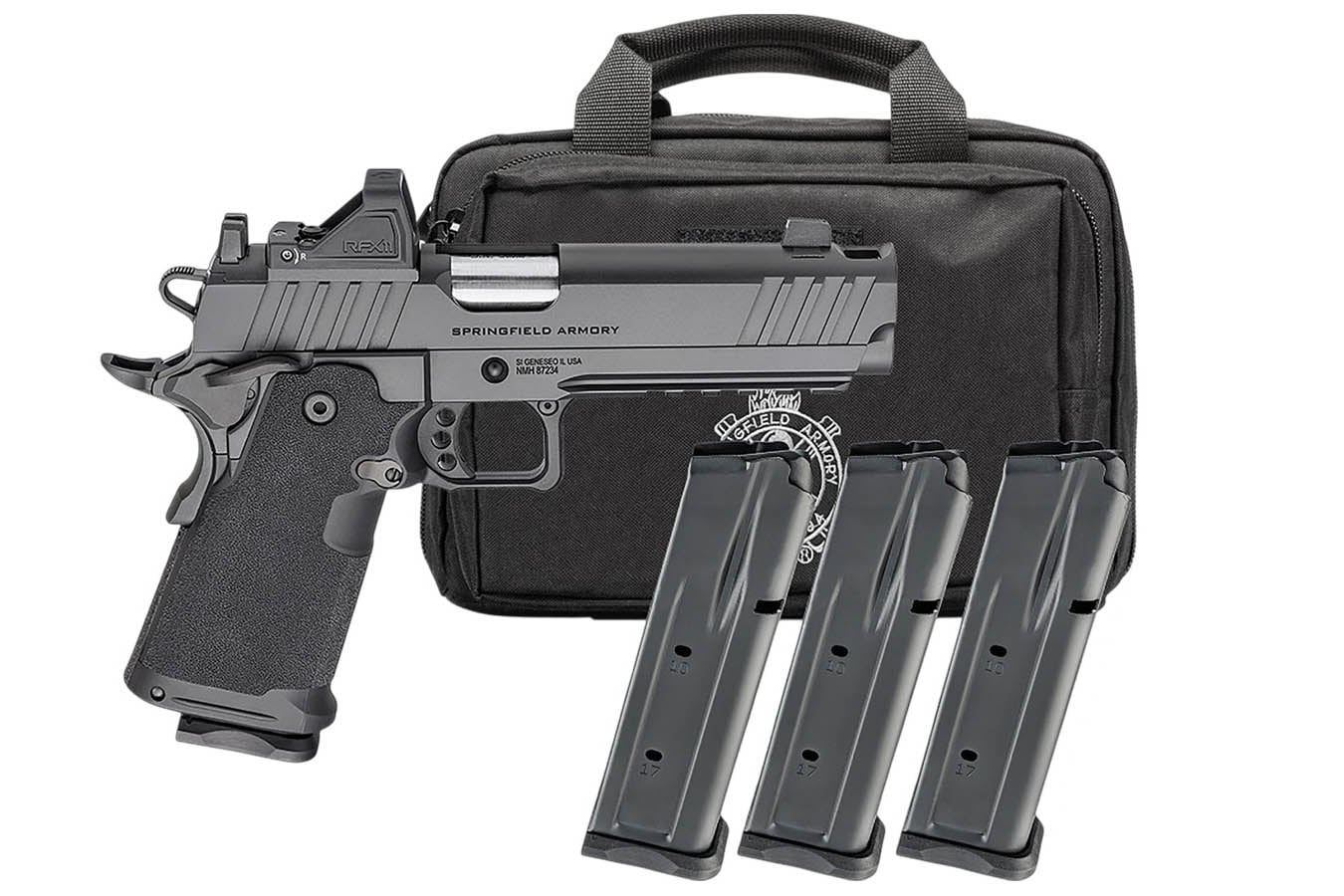 No. 14 Best Selling: SPRINGFIELD PRODIGY 9MM COMP 5` U-NOTCH AOS PACAGE RANGE BAG, OPTIC, 4XMAGS