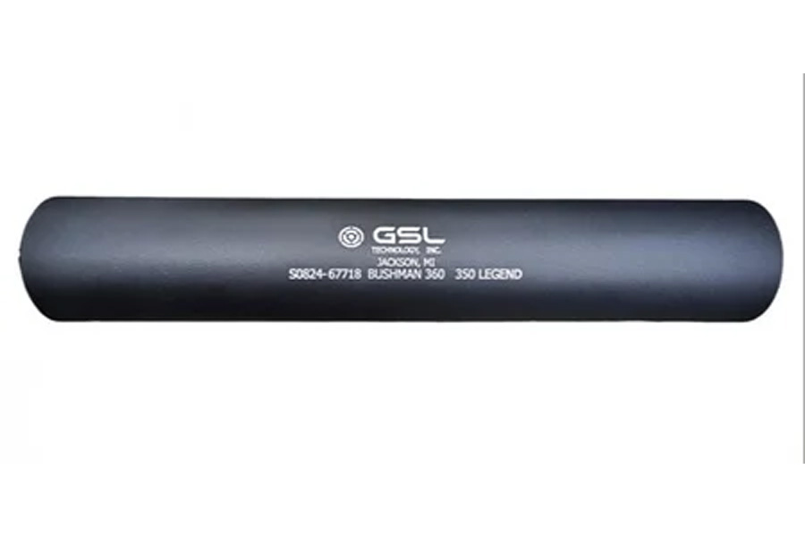 Gsl Technology Bushman 360 350 Legend Suppressor with HUM Mount