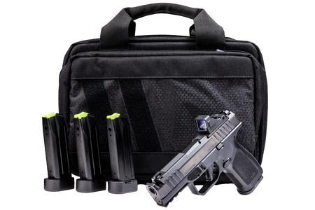 RM1C COMP 9MM BLACK 4 IN BBL VIRIDIAN RFX11 GREEN DOT 4 MAGS SAVIOR BAG