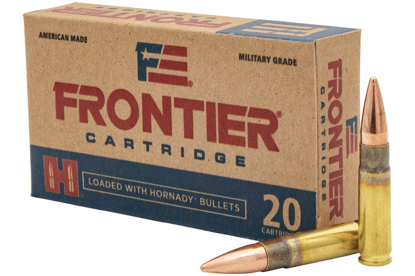 HORNADY FRONTIER® 300 BLACKOUT 208 GR FMJ (SUBSONIC)