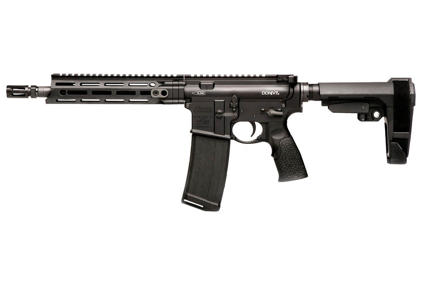 No. 1 Best Selling: DANIEL DEFENSE DDM4 5.56MM V7P PISTOL 10.3` M-LOK BLACK