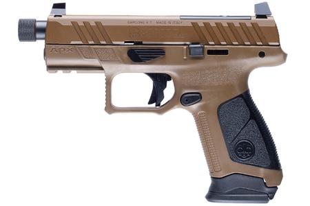 Beretta APX-A1 Compact Tactical 9mm Optic Ready Pistol with FDE Finish