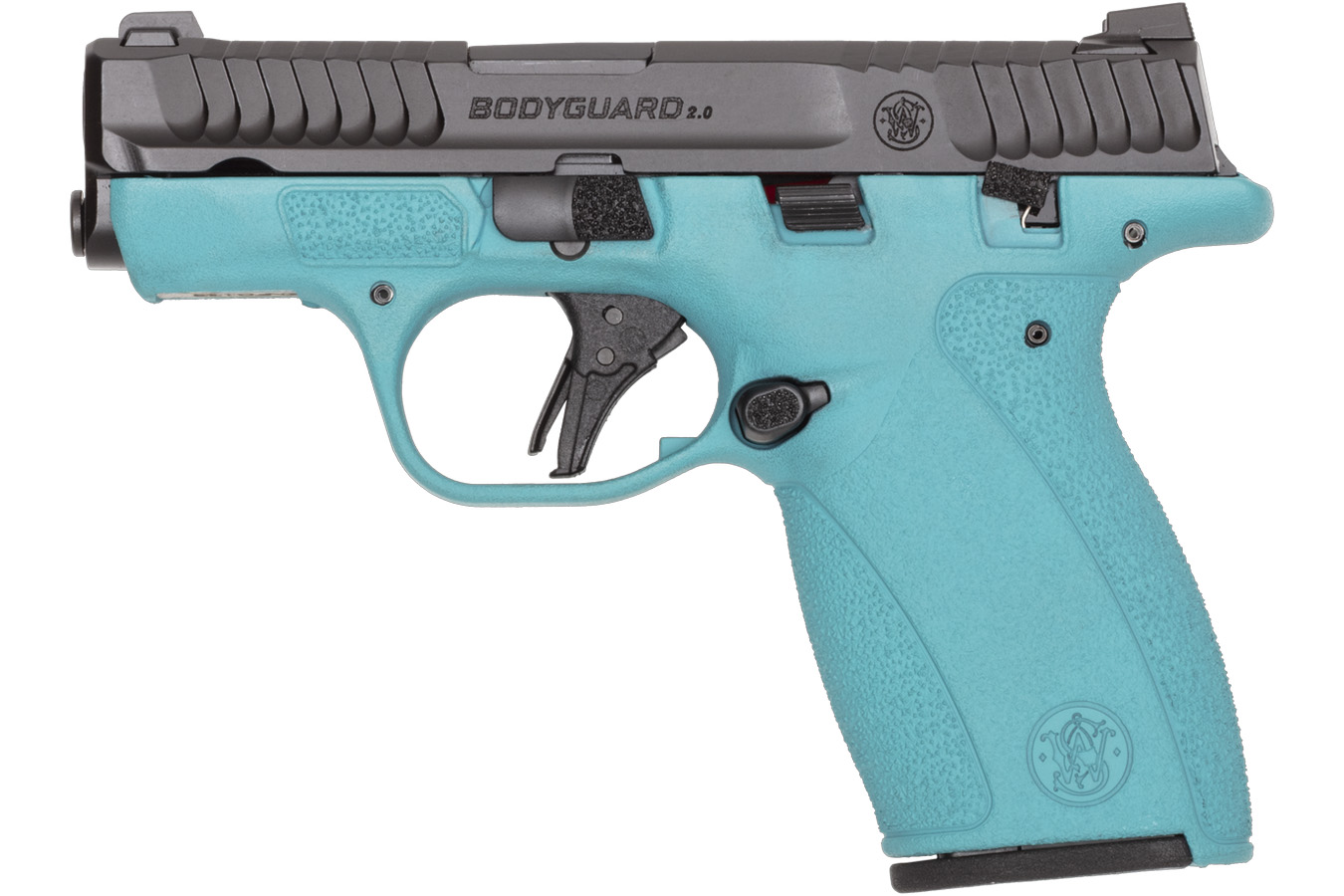 Smith & Wesson Bodyguard 2.0 380 ACP Semi-Auto Pistol with Aztec Teal Frame