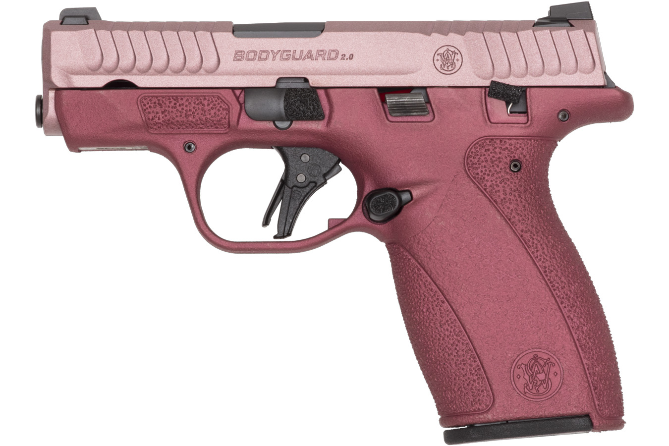 Smith & Wesson Bodyguard 2.0 380 ACP Semi-Auto Pistol with Cranberry Blush Finish