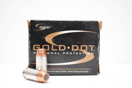 Speer 40SW 165 gr GDHP Gold Dot Police Trade Ammo 20/Box