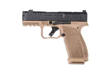 CANIK METE MC9 PRIME 9MM 3.64` BARREL, BLACK SLIDE  FDE FRAME