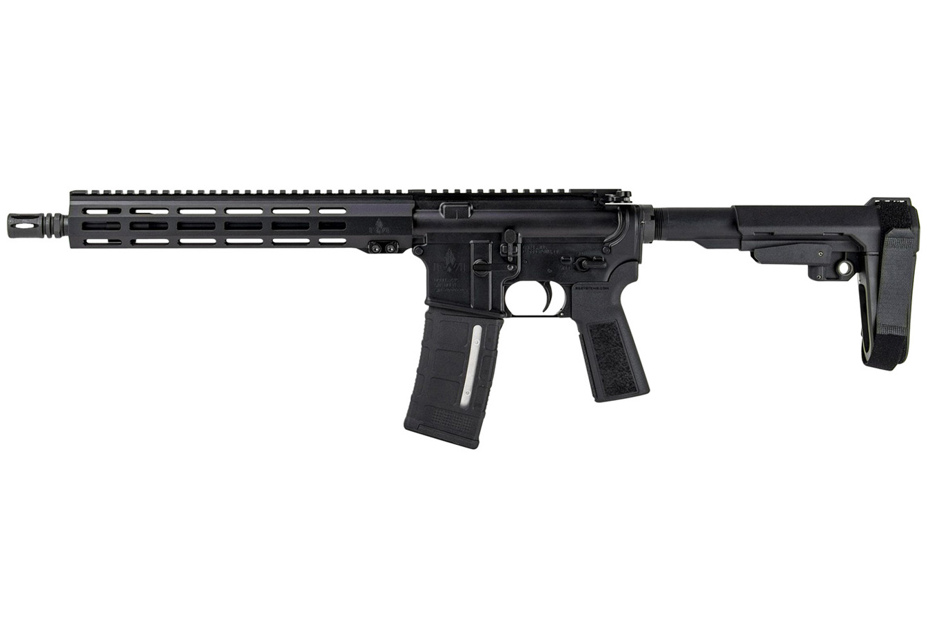 IWI Zion-15 5.56 NATO AR-15 Pistol with 12.5 Inch Barrel and  SBA3 Brace