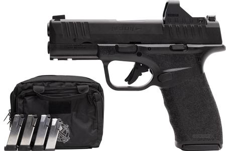 SPRINGFIELD HELLCAT 9MM PRO PACAGE RANGE BAG, OPTIC, 4X MAGS
