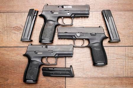 SIG SAUER P320 CARRY 9MM NIGHT SIGHTS POLICE TRADE-IN (GOOD) CONDITION