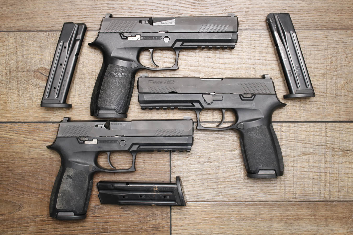 Sig Sauer P320 9mm Police Trade-In Pistol (Very Good Condition)