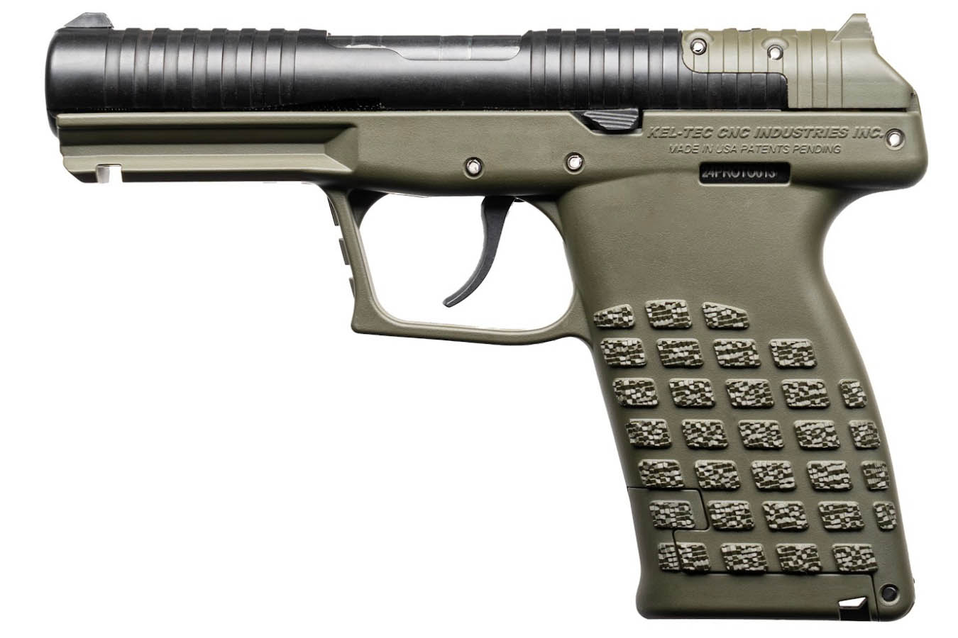 Kel-Tec PR57 5.7x28mm Pistol with OD Green Finish