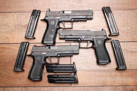 SIG SAUER SIG SAUER P320 X-SERIES FULL SIZE POLICE TRADE (GOOD) CONDITION