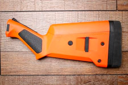 SGA STOCK, FITS REMINGTON 870, ORANGE POLICE TRADE-IN 