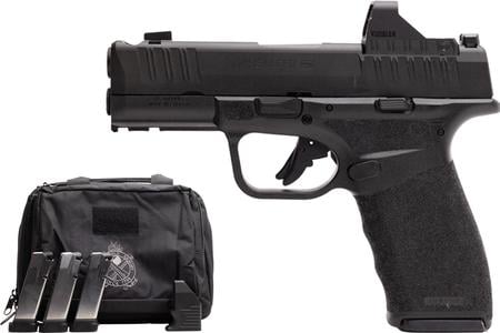 SPRINGFIELD HELLCAT 9MM PRO COMP PACKAGE RANGE BAG, OPTIC, 4X MAGS
