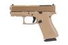 GLOCK 43X MOS 9MM 3.41` BARREL COYOTE FINISH COYOTE POLYMER FRAME