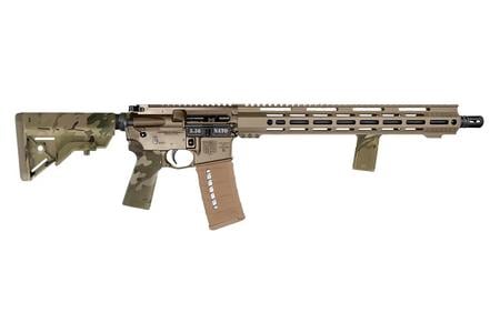 DIAMONDBACK DB15 5.56MM 16` THREADED BARREL FDE RECEIVER B5 MULTI CAM STOCK B5 GRIP