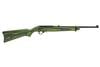 RUGER 10/22 22LR 18.5` BARREL BLACK AND GREEN LAMINATE STOCK 