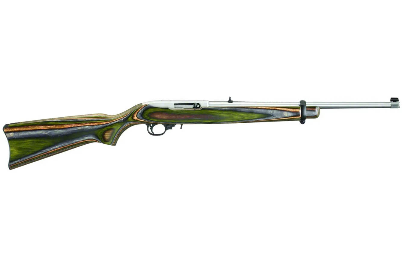 Ruger 10/22 22LR Semi-Auto Rifle with Green Mountain Laminate Stock