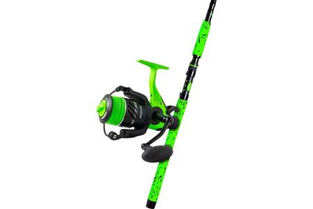 HOGSEEKER 7FT6IN 1P SPINNING WITH SEEKER 40 REEL-GREEN
