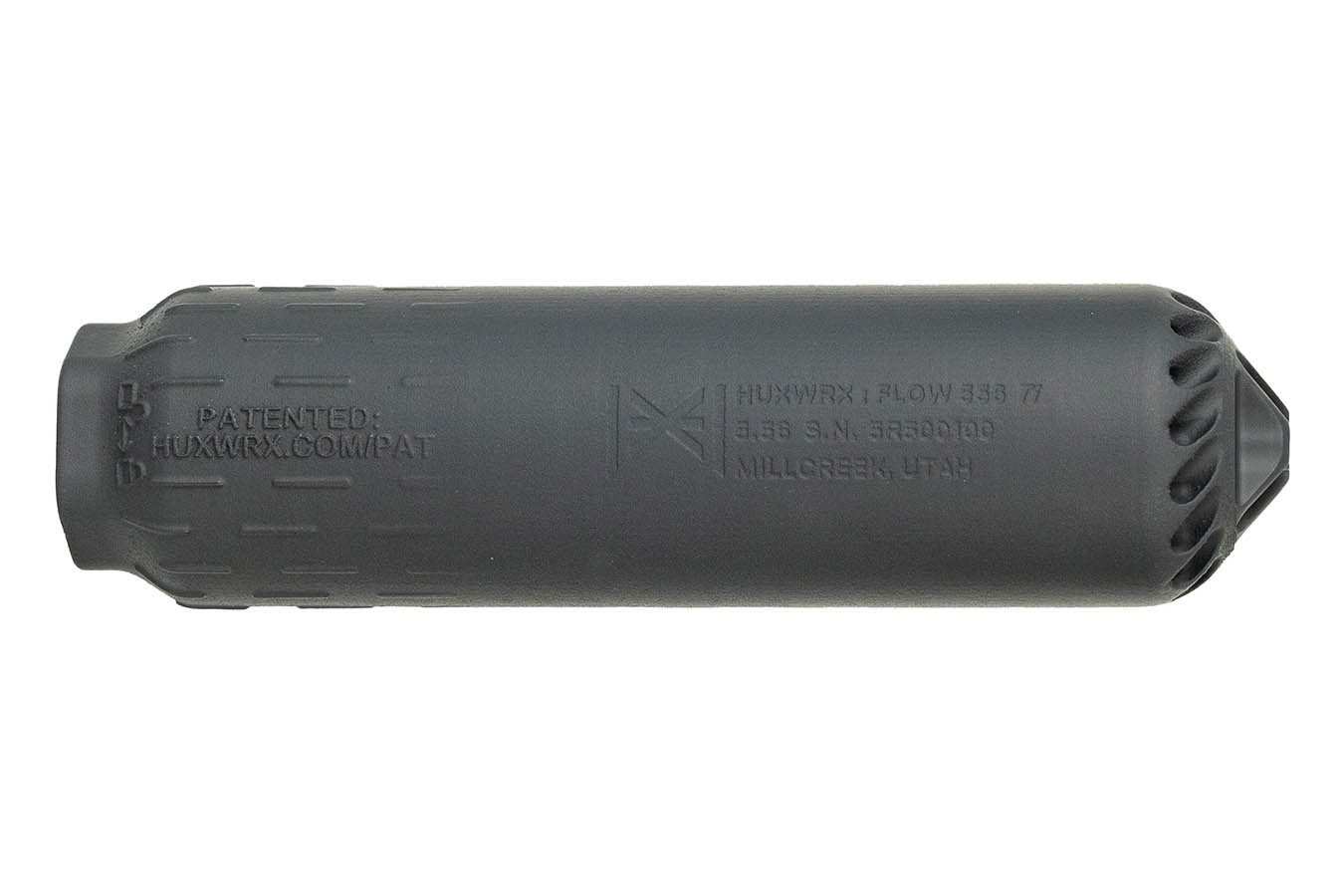Huxwrx FLOW 556 Ti Suppressor with Flow-Through Technology