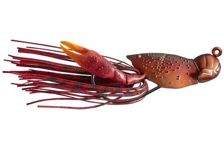 3/8OZ. CRAWFISH JIG RED