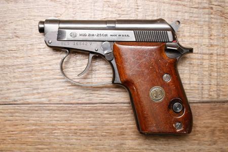 BERETTA 21A 25 CAL USED