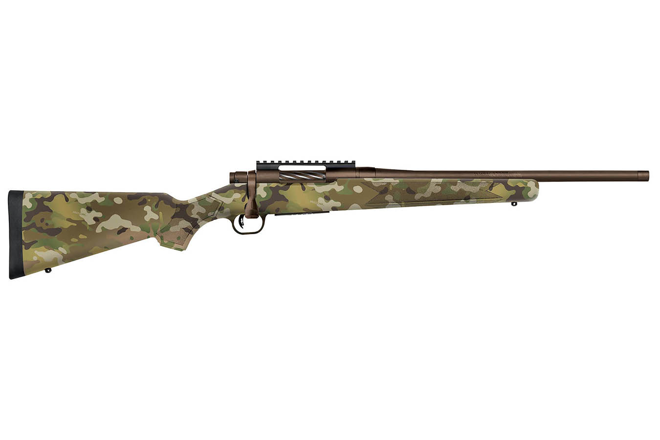 Mossberg Patriot 350 Legend Bolt-Action Rifle with Multicam Camo Stock
