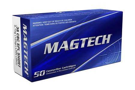 Magtech 38 Special Short 125gr LRN Target Ammo 50/Box