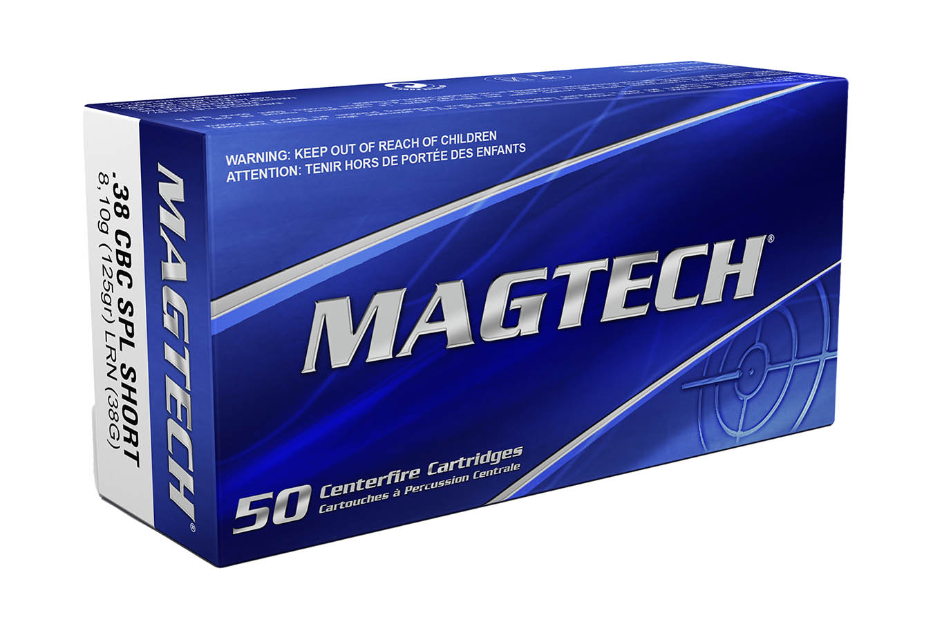 Magtech 38 Special Short 125gr LRN Target Ammo 50/Box