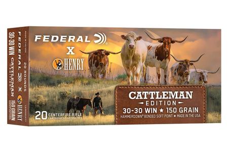 3030 WIN 150GR HAMMERDOWN HENRY CATTLEMENS EDITION 