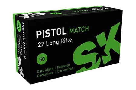 Sk 22LR 40 gr LRN Pistol Match Ammo 500/Box