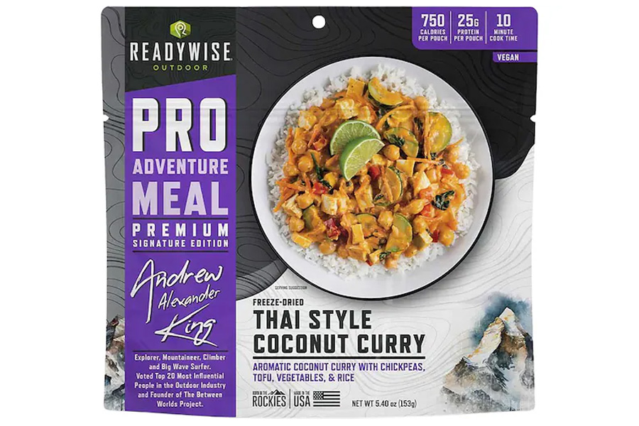Readywise Pro Line Adventure Thai Style Coconut Curry Meal