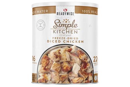 SIMPLE KITCHEN FD DICED CHICKEN - 16 SERVING CANS