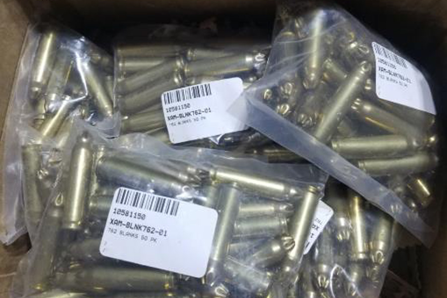 X Products 50 Pack of 7.62 MUL Blanks for Can Cannon Launcher