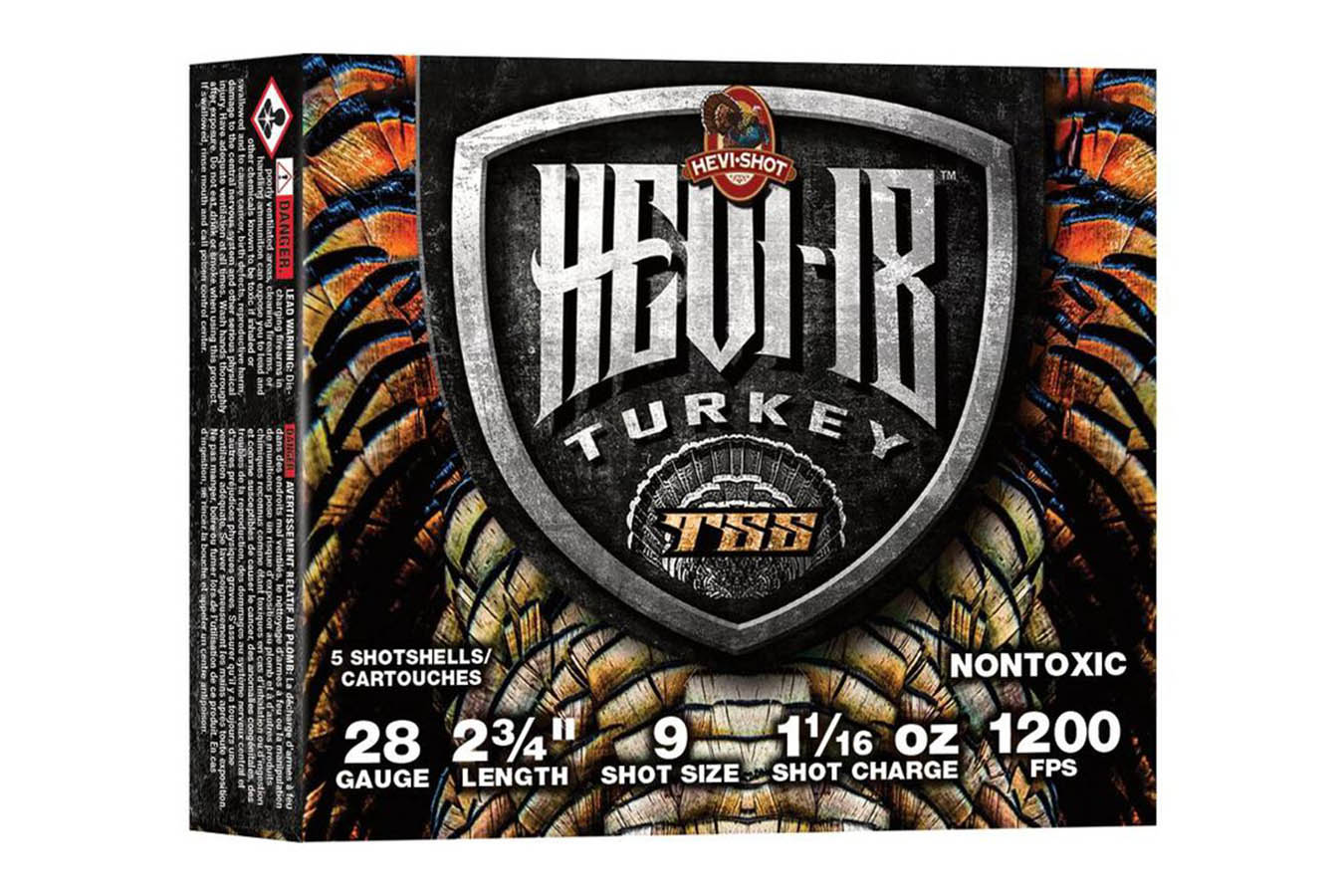 Hevi Shot 28-Gauge 2 3/4 Inch 1 1/16 oz HEVI-18 Turkey TSS 5/Box