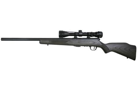 SAVAGE MARK II 22 LR GRY LAM 3X9 WEAVER SCP