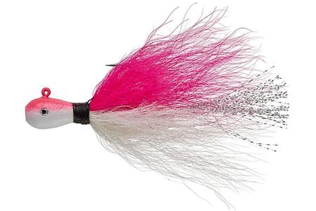 1/4OZ. BUCKTAIL JIG PINK/WHITE