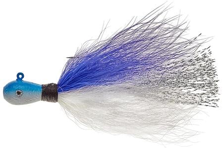 1/8OZ. BUCKTAIL JIG BLUE/WHITE