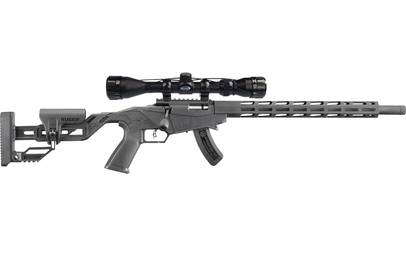 No. 4 Best Selling: RUGER PRECISION RIMFIRE 22LR BOLT-ACTION RIFLE WITH WEAVER SCOPE