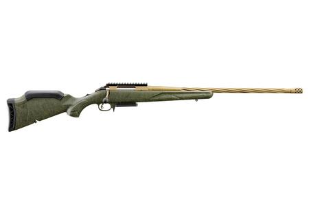 RUGER AMERICAN PREDATOR GEN II 22 CRDMR 22` BURNT BRONZE TB GREEN SPLATTER STOCK