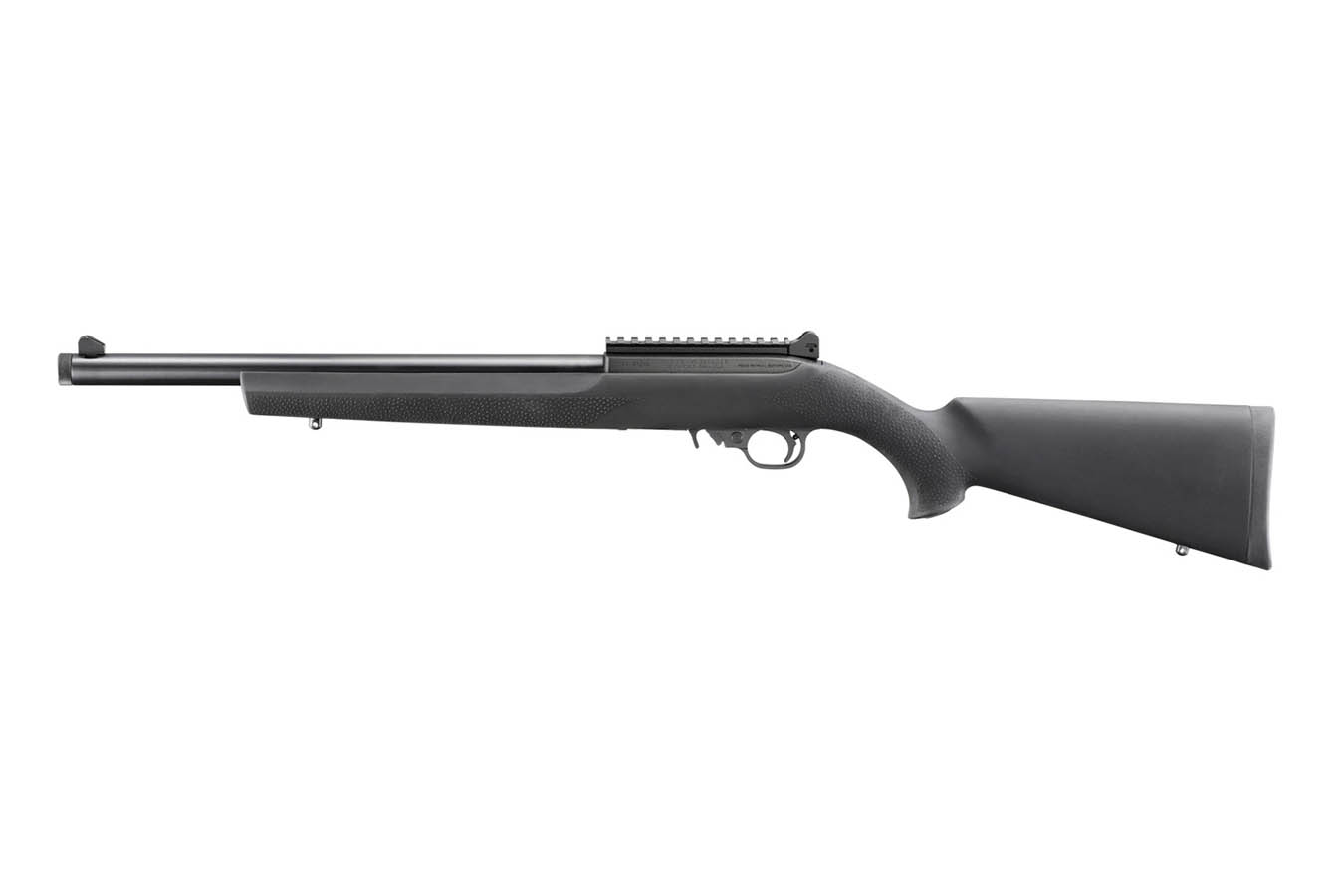 Ruger 10/22 22LR Semi-Auto Rifle with 16.12 Inch Threaded Barrel, BX-Trigger and Hogue Overmolded Stock
