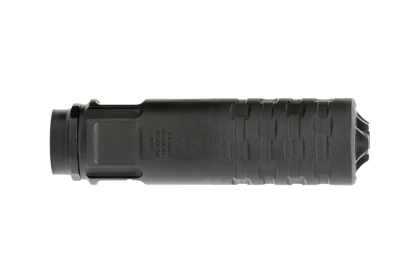 JK Armament 172 PRO KOR 5.56 NATO Suppressor with Pro Quick Attach Taper Mount and War Eagle Muzzle Device