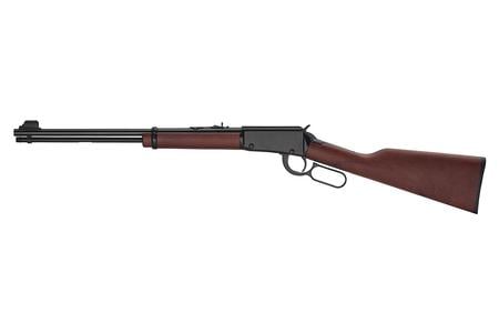 HENRY REPEATING ARMS CLASSIC 22 WMR 12+1 18.50` BLUED ROUND BARREL, BLACK ALUMINUM GROOVED RECEIVER,