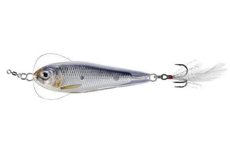 FLUTTER SHAD SPOON ALBINO/WHITE